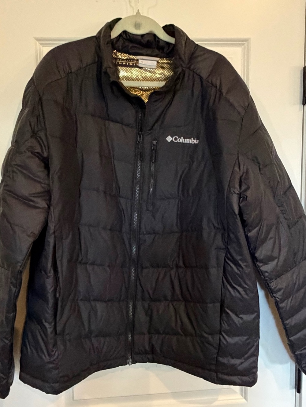 Columbia Men's Black Quilted Puffer Jacket